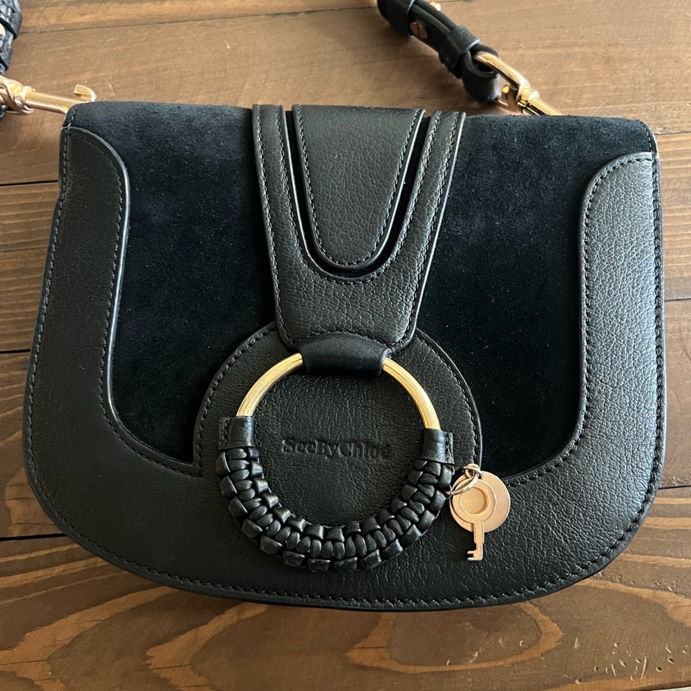 See by Chloé crossbody black handbag